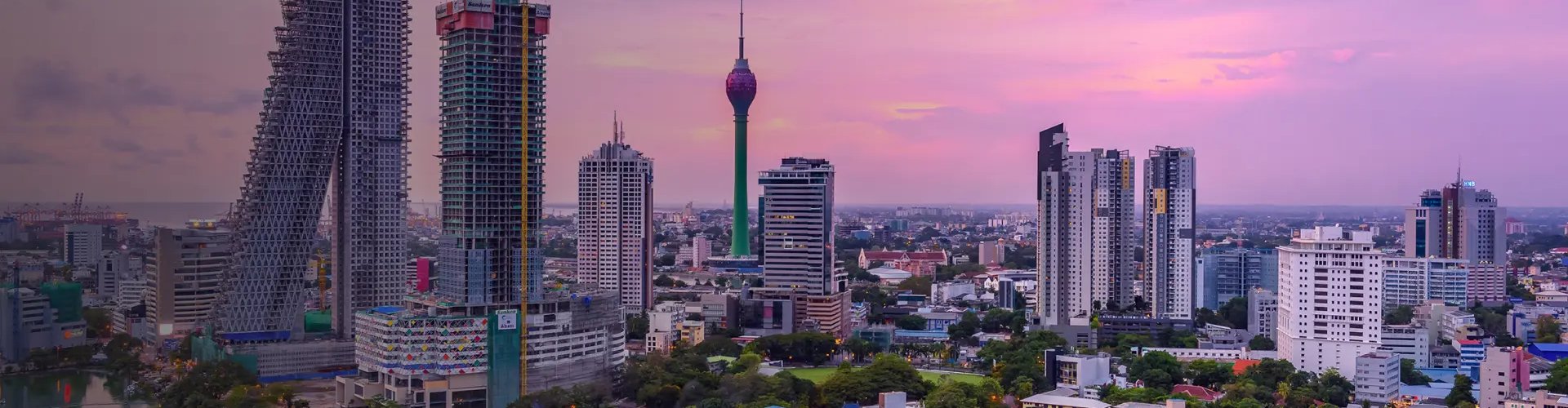 Colombo nightlife vibrant street scene