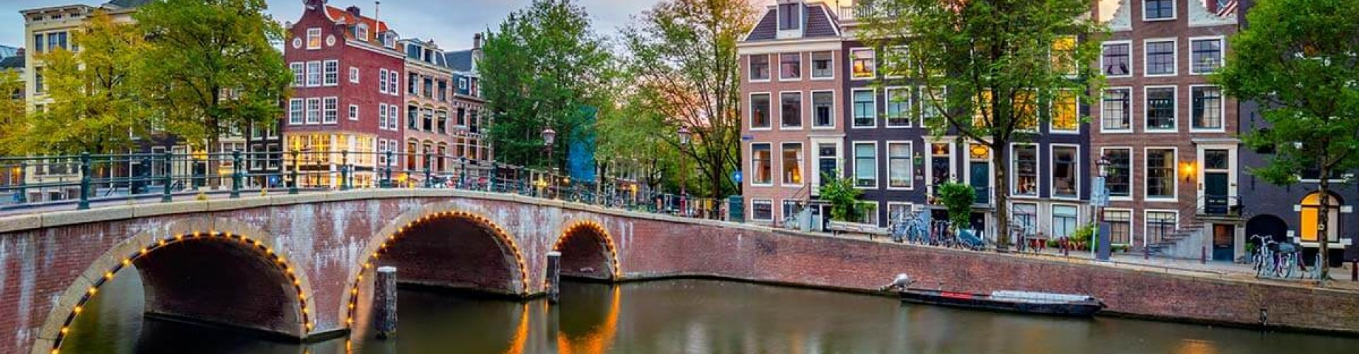 Amsterdam nightlife nightscape