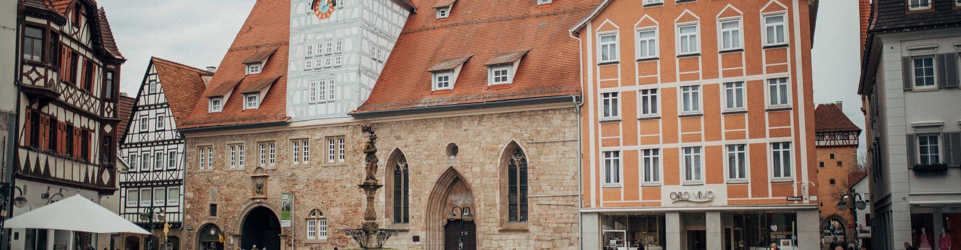 Reutlingen nightlife evening cityscape