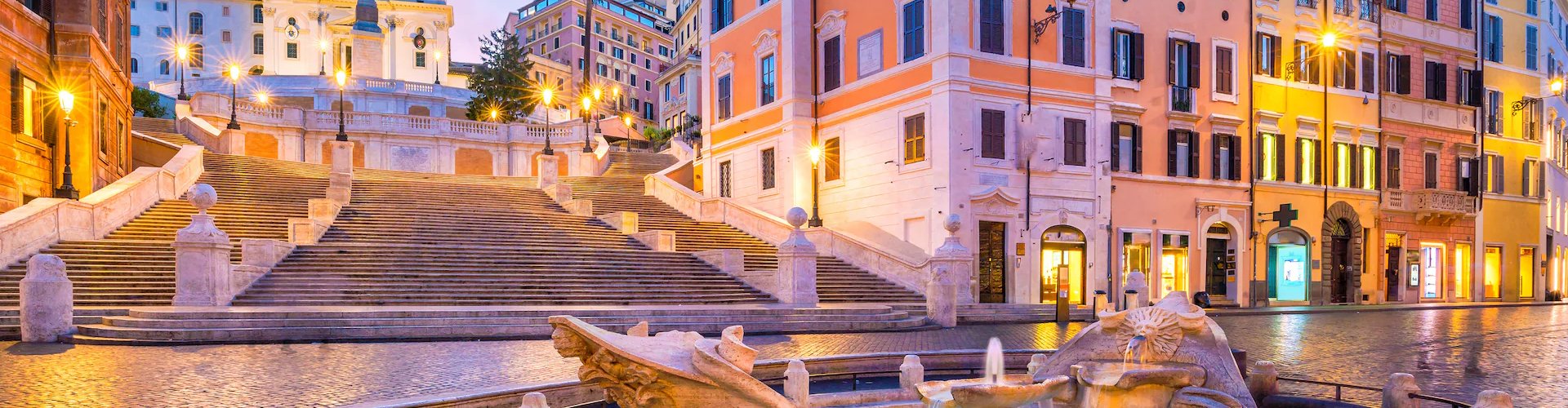 Rome nightlife atmosphere