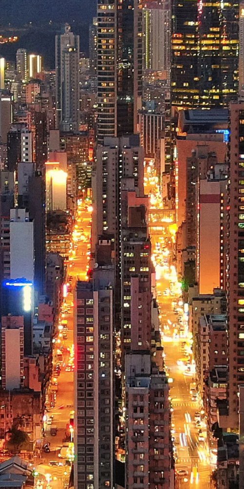 Nightlife ambience in Hong Kong, HK