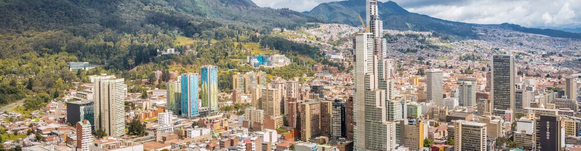 Bogotá nightlife landscape
