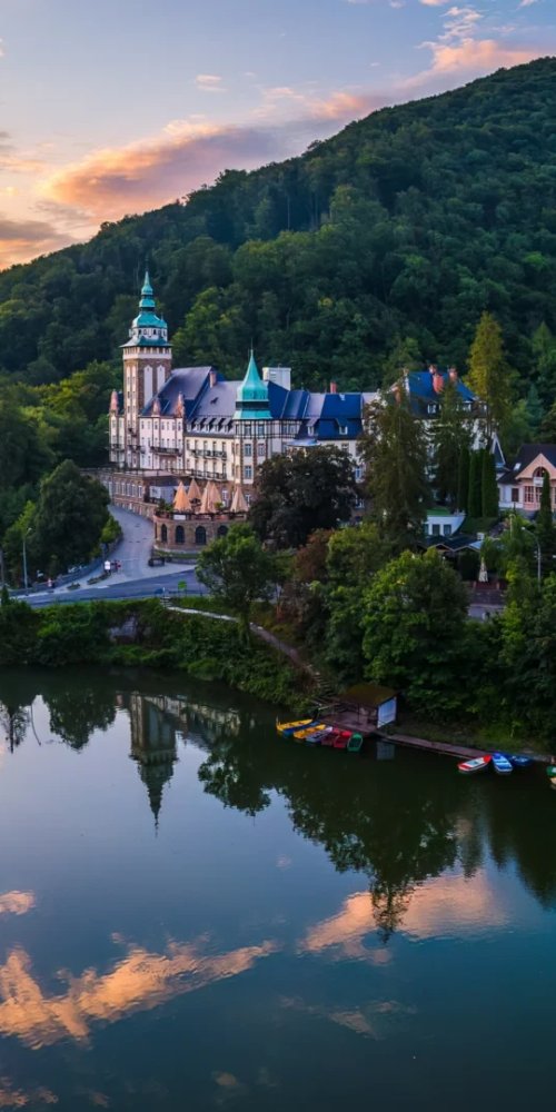 Nightlife ambiance in Miskolc, HU