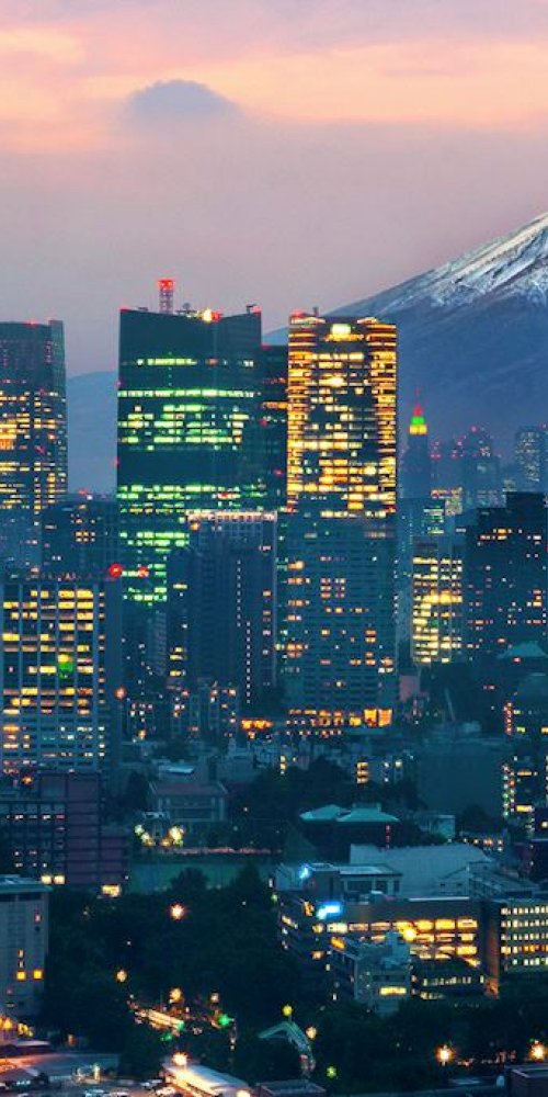 Tokyo nightlife atmosphere