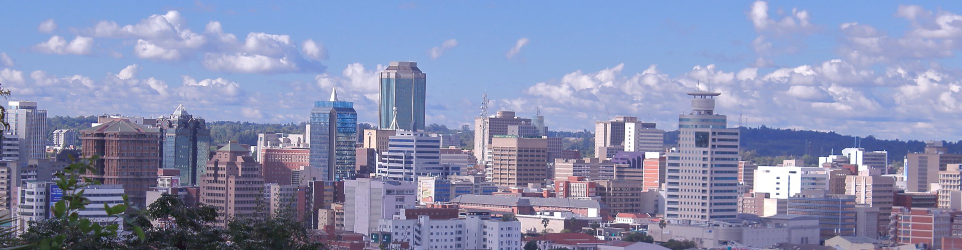 Harare nightlife scene at night