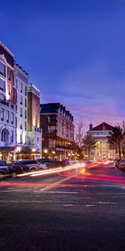 Nightlife ambience in Gainesville, FL, US