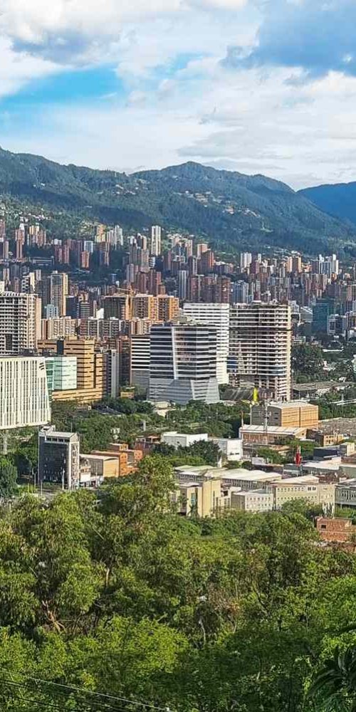 Nightlife ambience in Medellin, CO