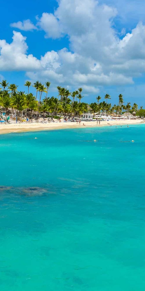 Nightlife ambience in Bayahibe, DO