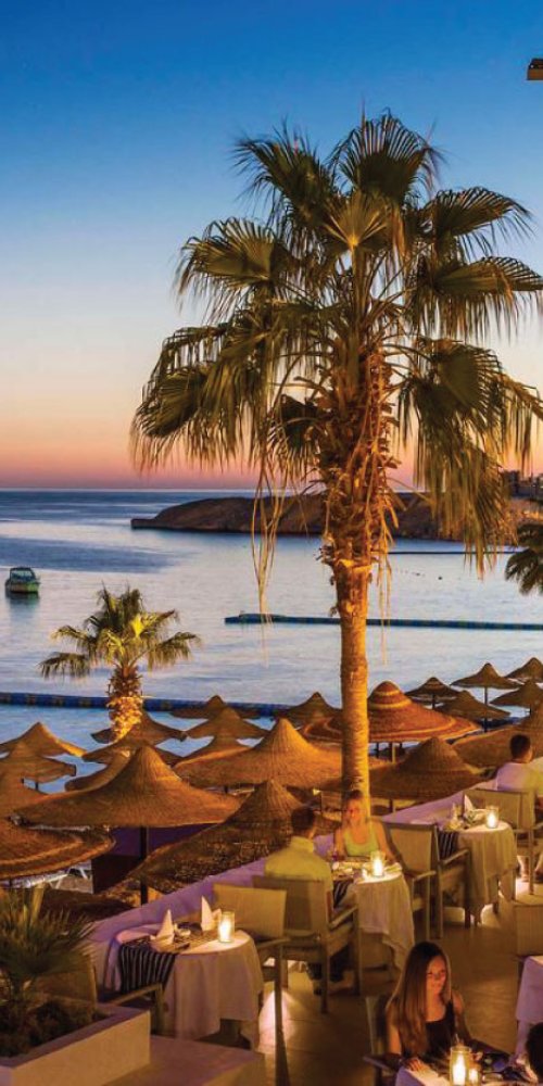 Nightlife ambience in Sharm El Sheikh, EG