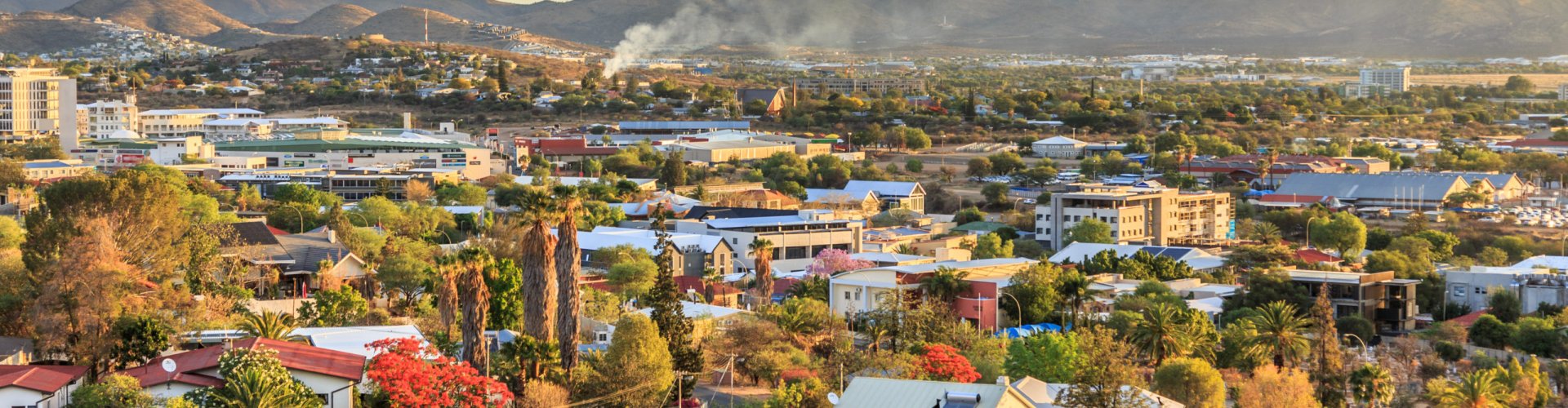 Windhoek nightlife landscape