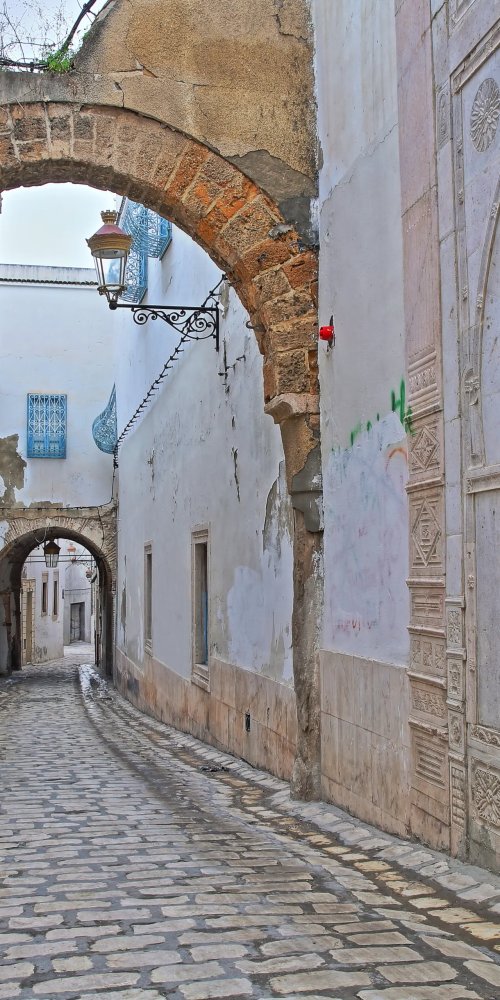 Nightlife ambience in Tunis, TN