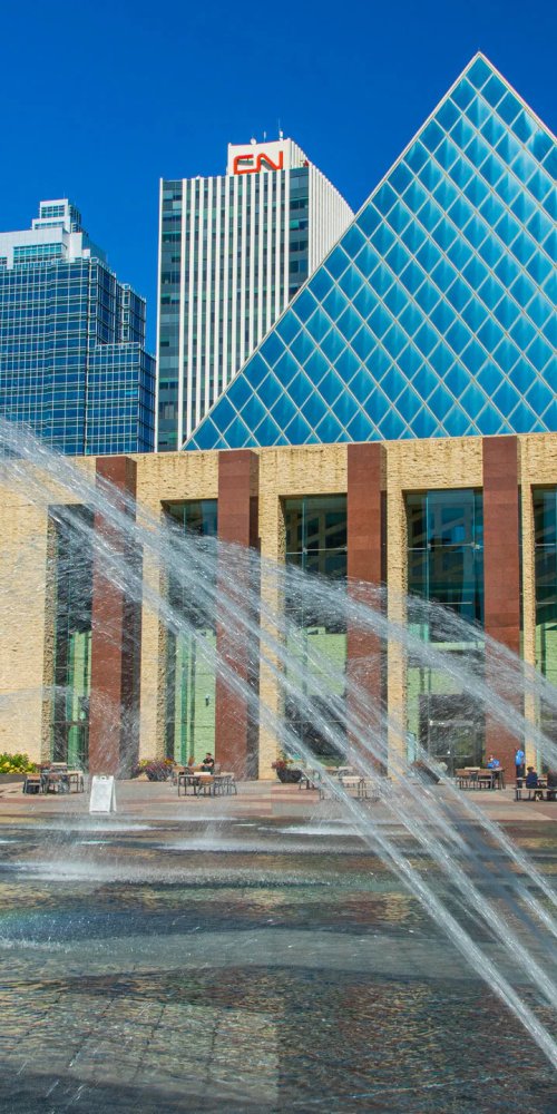 Nightlife ambience in Edmonton