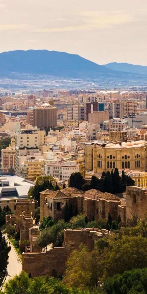 Nightlife ambience in Málaga