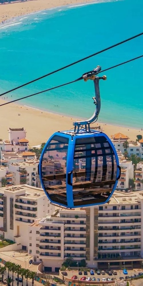 Nightlife ambience in Agadir, MA