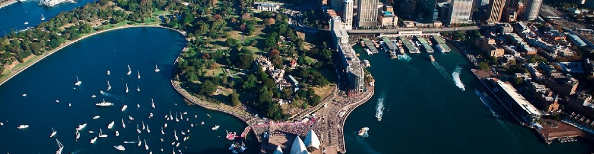Night panorama of Sydney, NS, AU nightlife