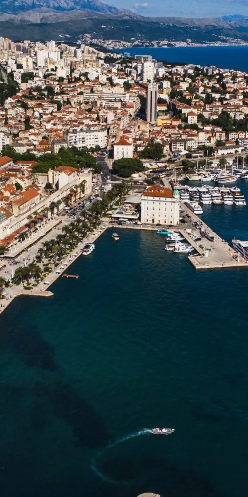 Nightlife ambience in Split, HR