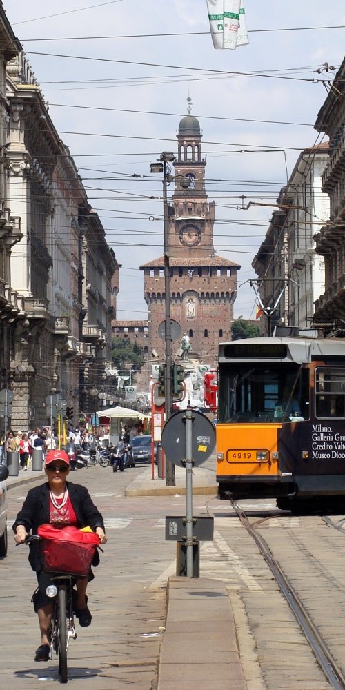 Nightlife ambience in Milan