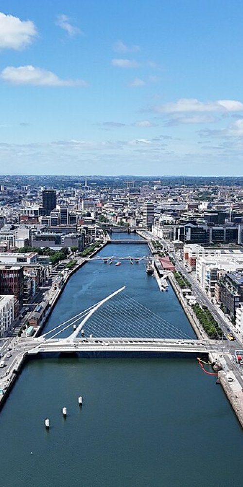 Nightlife ambience in Dublin, IE