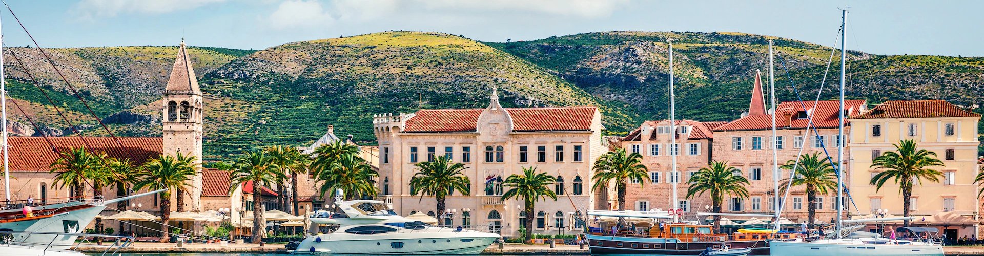 Split nightlife landscape at night