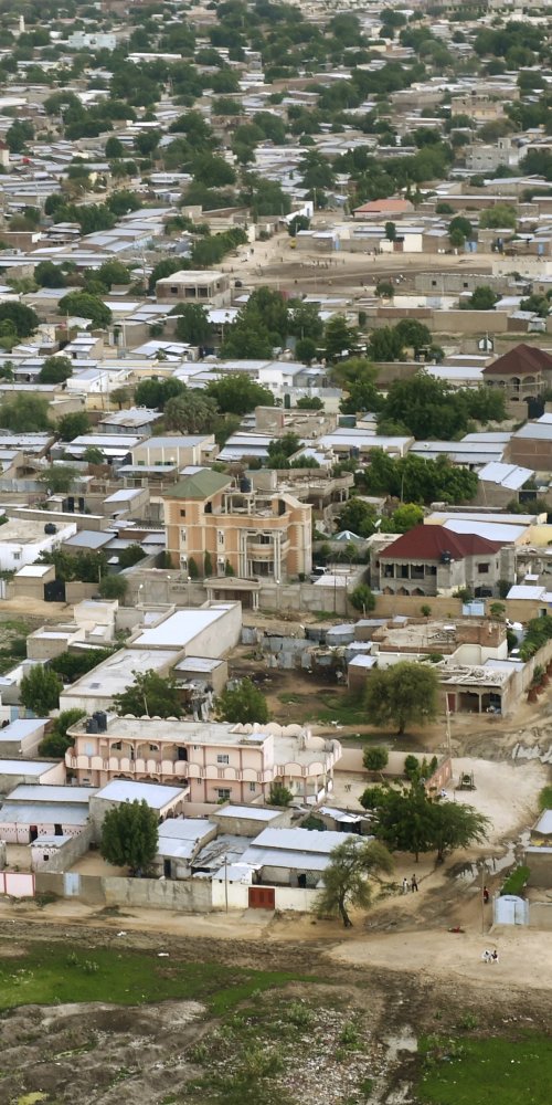 Nightlife ambience in Ndjamena, TD