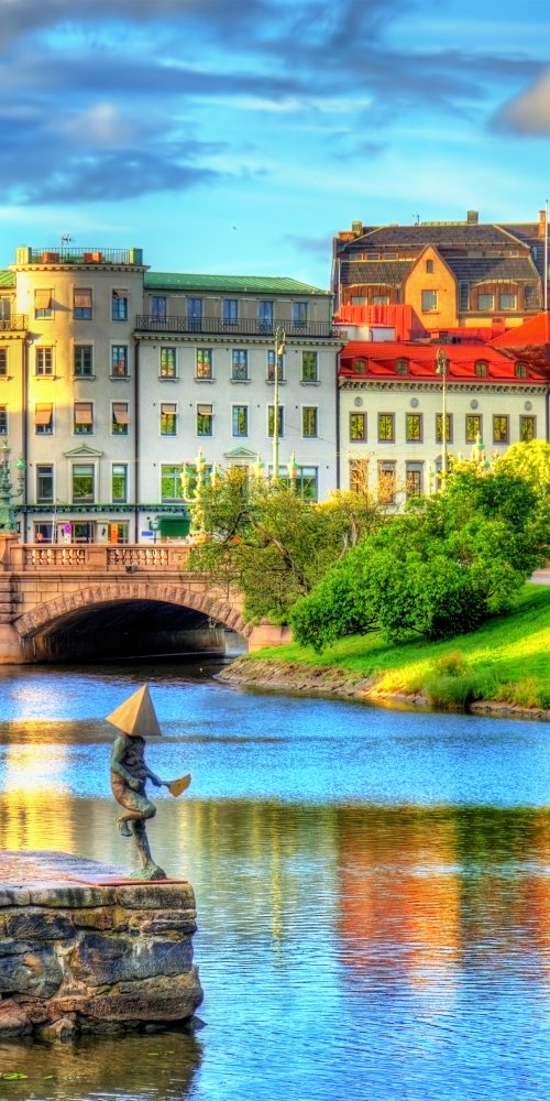 Nightlife ambience in Gothenburg, SE