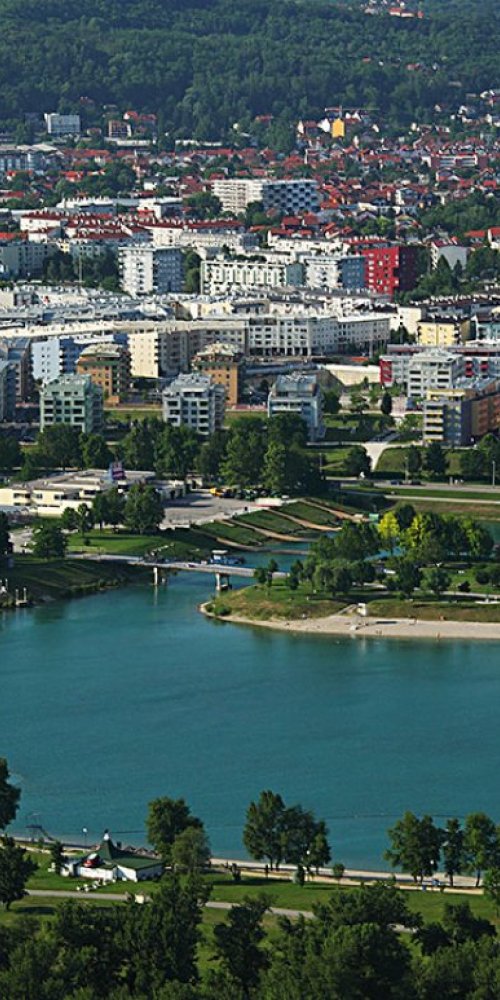 Nightlife ambience in Zagreb, HR