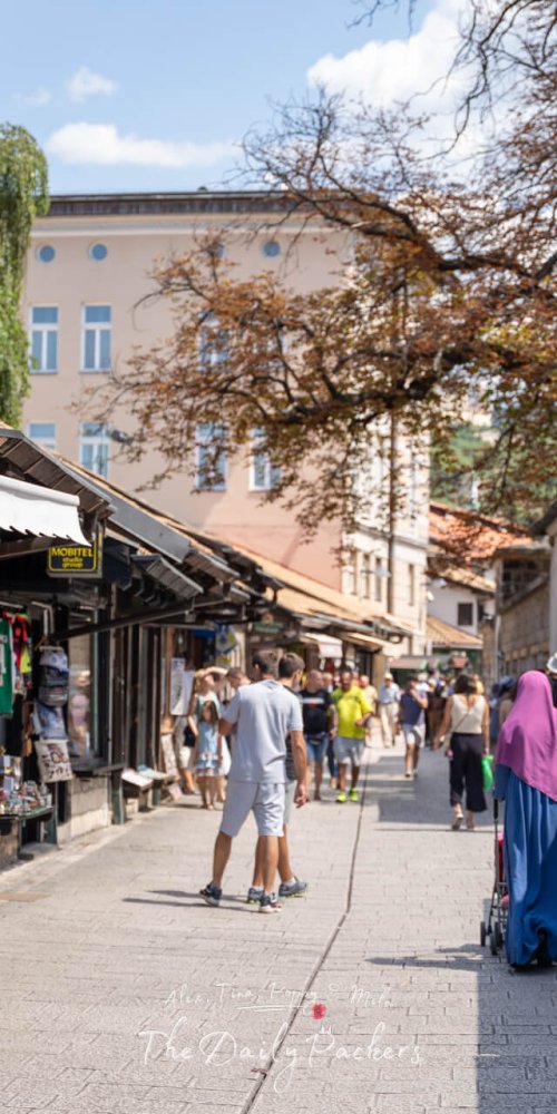 Nightlife ambience in Sarajevo, BA