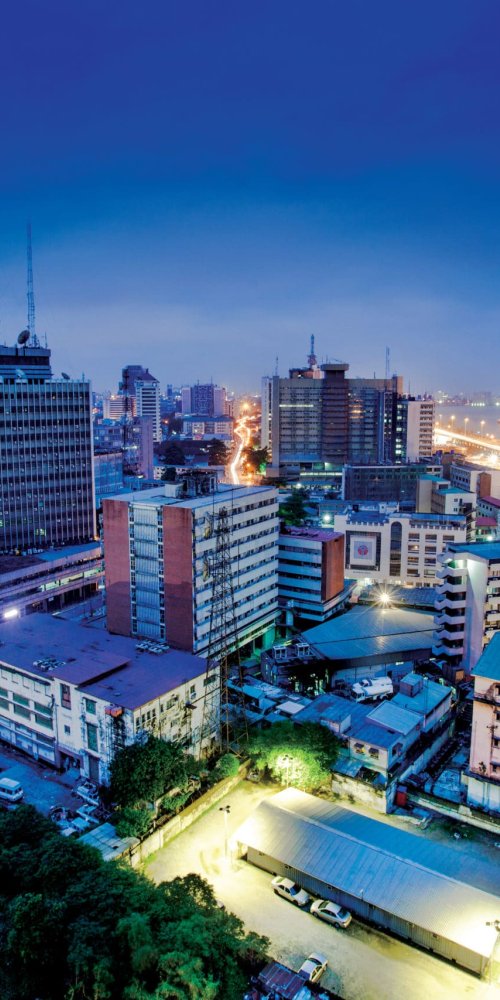 Nightlife ambience in Lagos